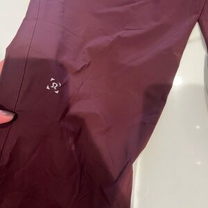 Lululemon Burgundy joggers